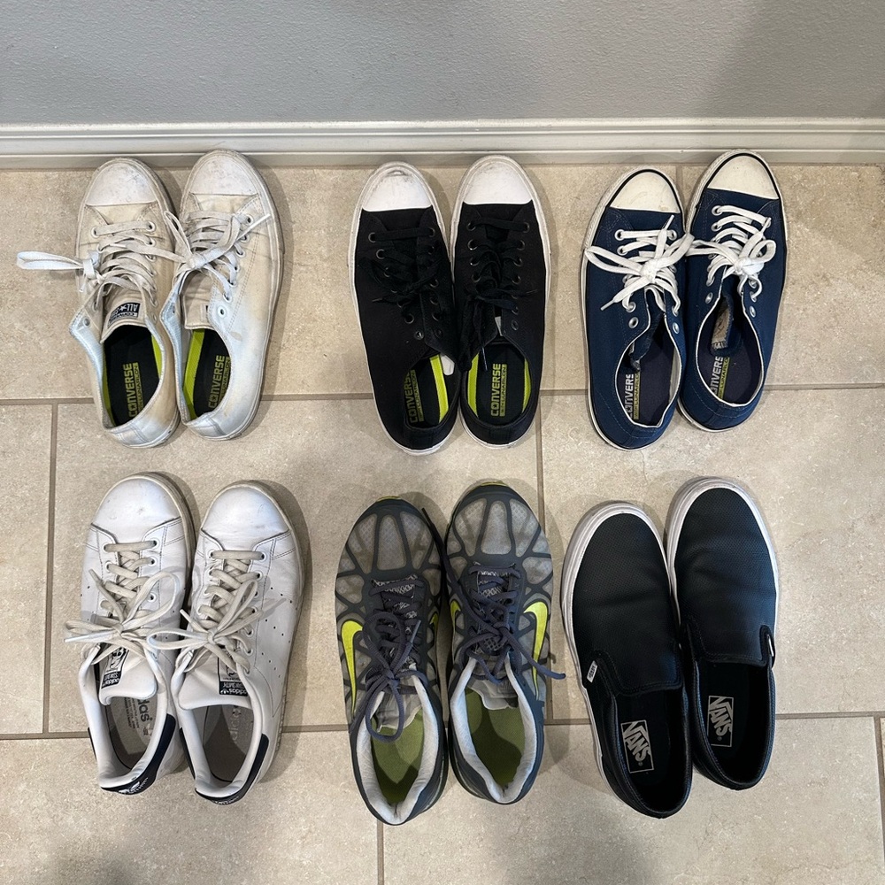 6 pairs of shoes lot for sale